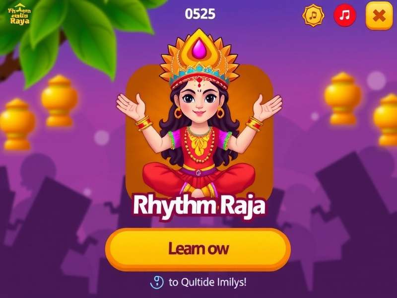 Rhythm Raja Icon Game Interface
